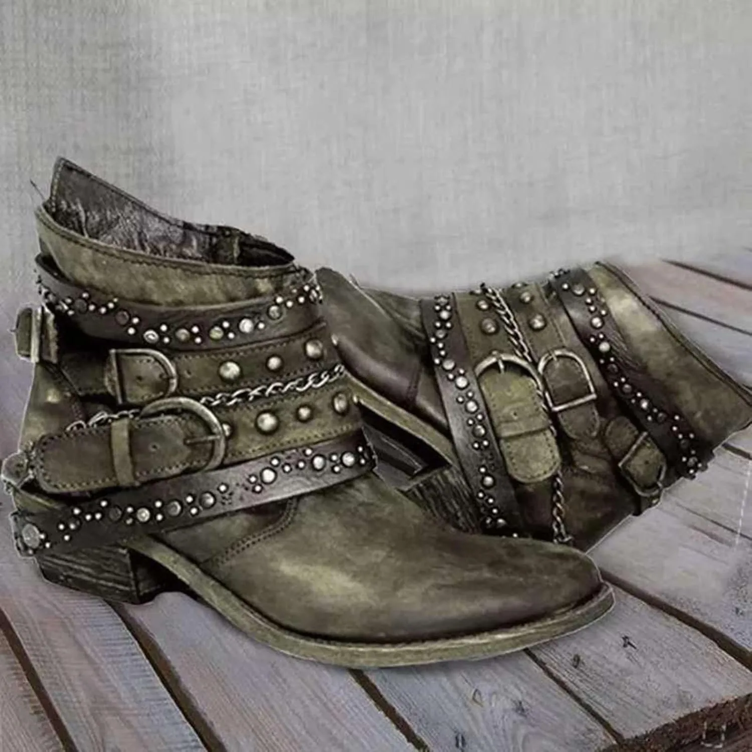 Women's Ankle Boots Wide Boots for Women Cowboy Boots for Women White Cream Cowboy Boots for Women Ankle Boots for Women Ankle Booties Low Heel