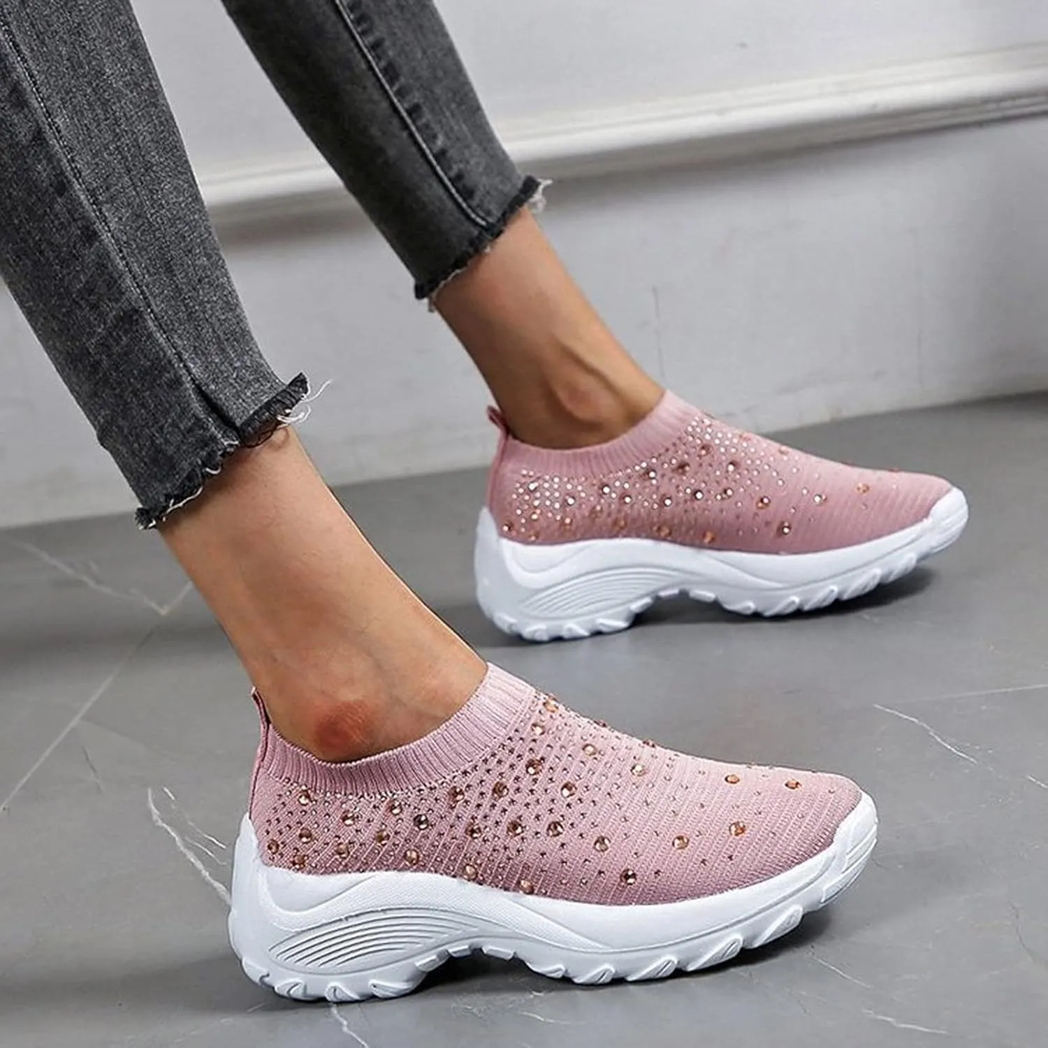 Womens Running Shoes Wide Width Trendy Sneakers for Women 2023 Black Womens Shoes Casual Fall Slip Ons Sneakers for Women Slip Ons Zapatos Plataforma De Mujer Elegantes para Fiestas Negros