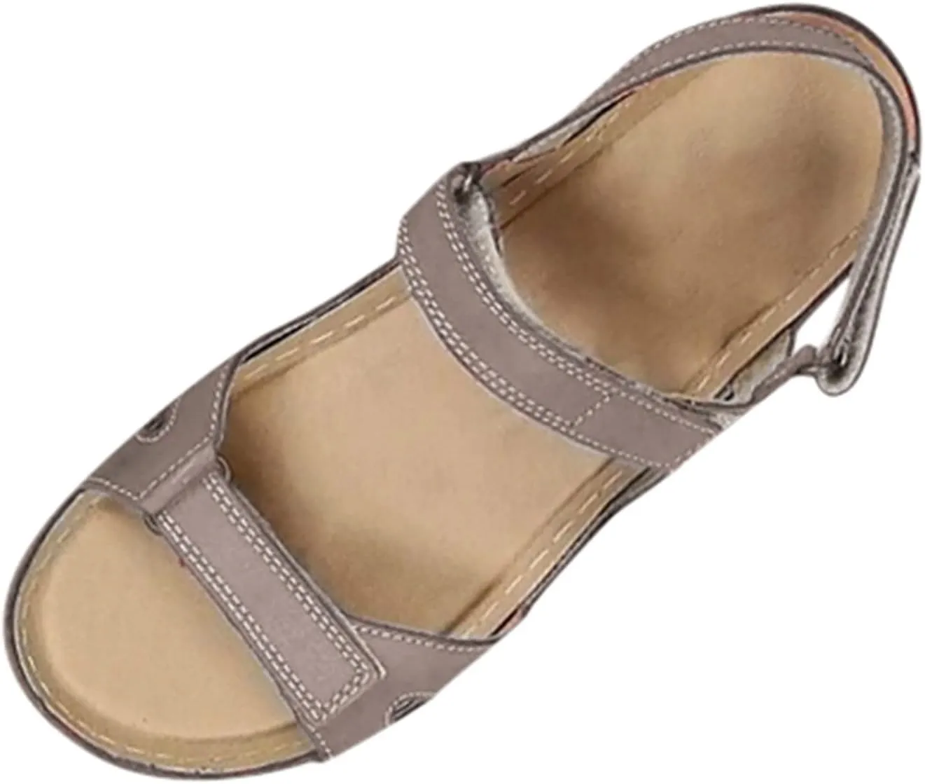 Womens Sandals Wedge Shoes Dressy Summer Orthopedic Sandals Hollow-Out Breathable Platform Sandals With Arch Support