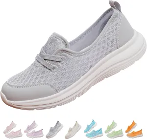 Women'S Soft Sole Mesh Comfort Orthopedic Shoes Mesh Orthopedic Shoes for Women Slip Ons